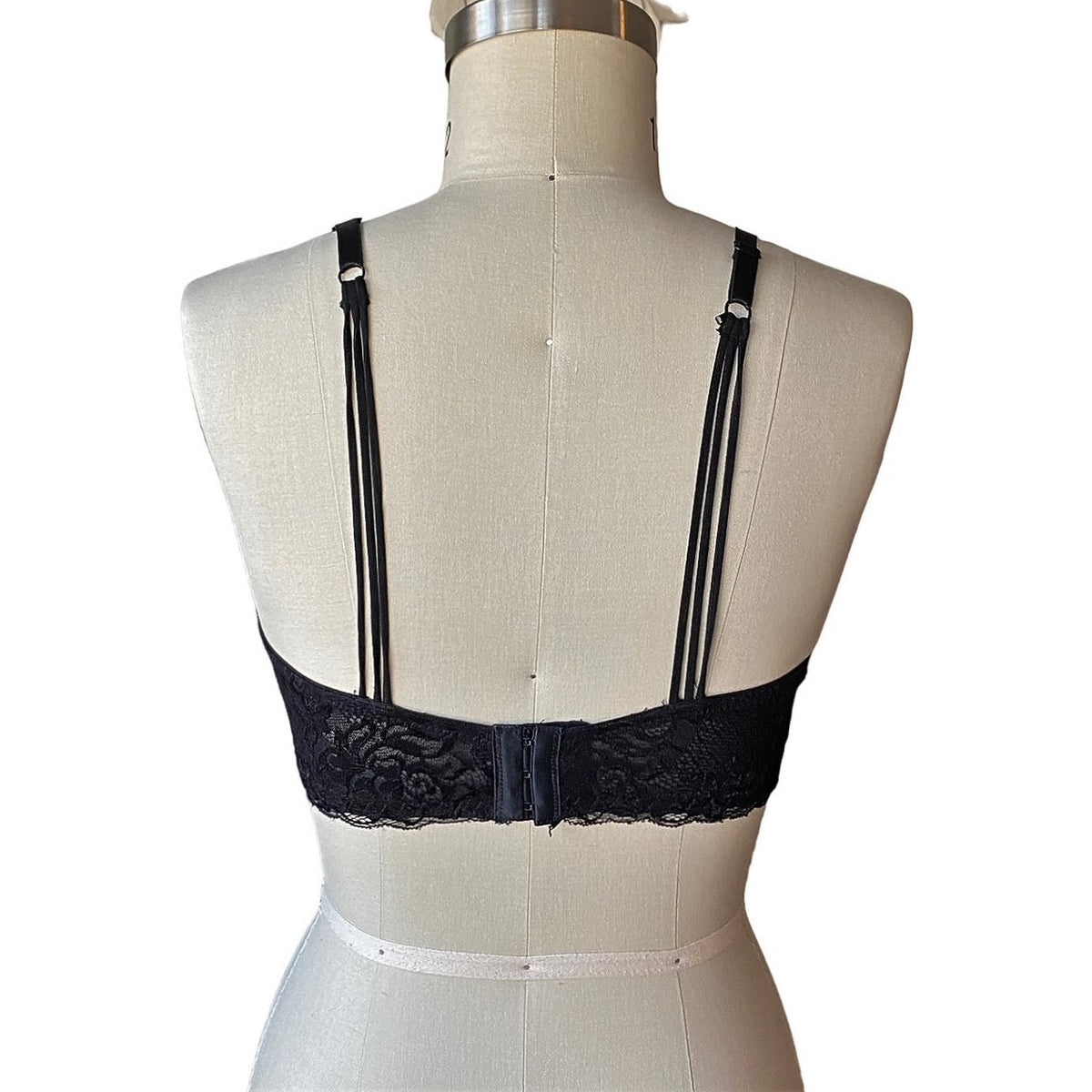 NWT 2 BELLINI Lace Underwire Black & Red Bras ~ Womens Bra Size 40C