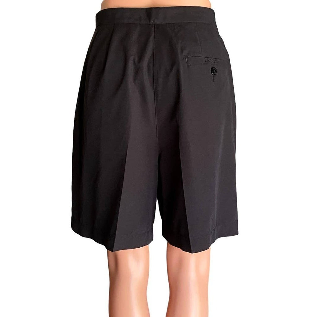 NWT ~ LIZ GOLF Coolmax Black Golfing Ball Marker Claiborne Shorts ~ Women's 12